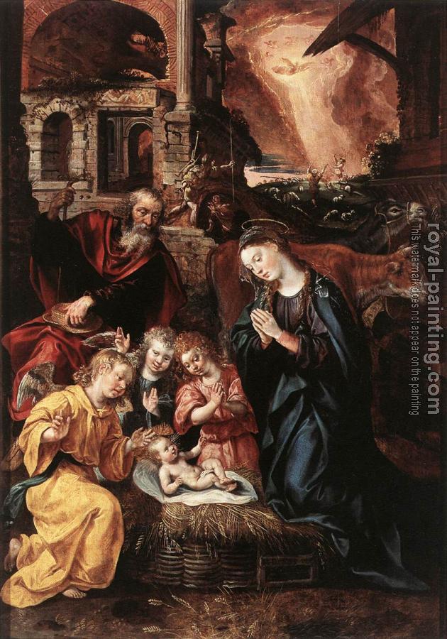 Marten De Vos : Nativity